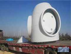 中槽風(fēng)電場全部風(fēng)機(jī)吊裝完成