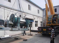 設(shè)備現(xiàn)場裝車案例展示