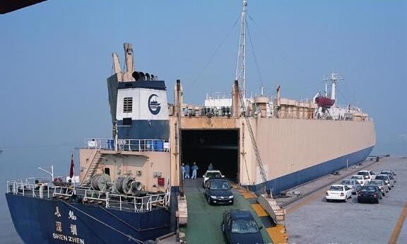 滾裝船跨國運(yùn)輸